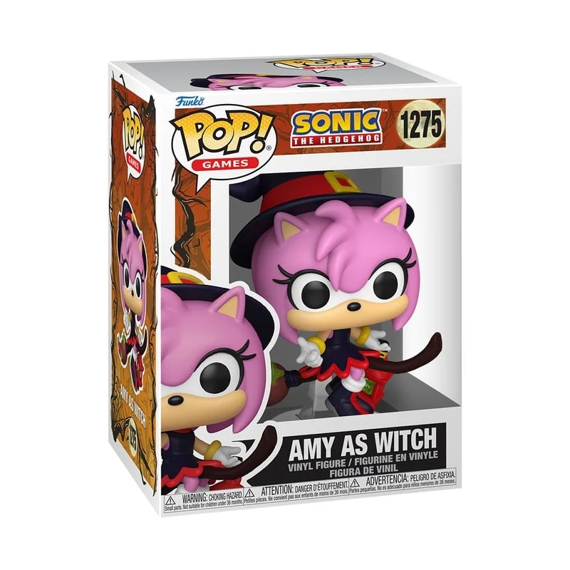 Sonic the Hedgehog POP! Games Vinyl Figure Amy on Broom 9 cm